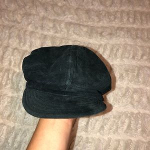 Black Velvet hat 90s - 70s